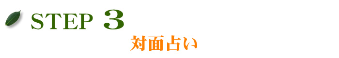 占いの杜・我樹丸／ステップ３